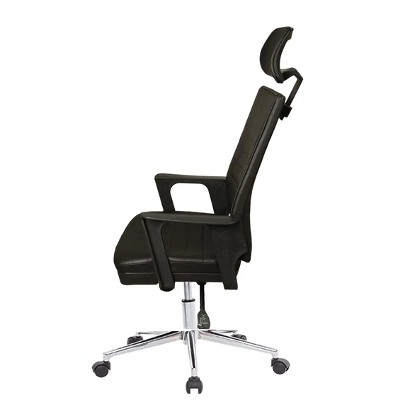 Uzayofismobilyaları Uzay Ofis Linda Müdür Koltuğu - Siyah - 2