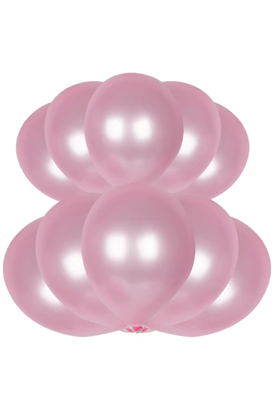 Kına Atölyesi Metalik Parlak Balon 10 Adet - 6