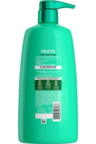 Garnier Fructis Kırılma Karşıtı Güçlendirici Saç Kremi 1LT - Resim 2