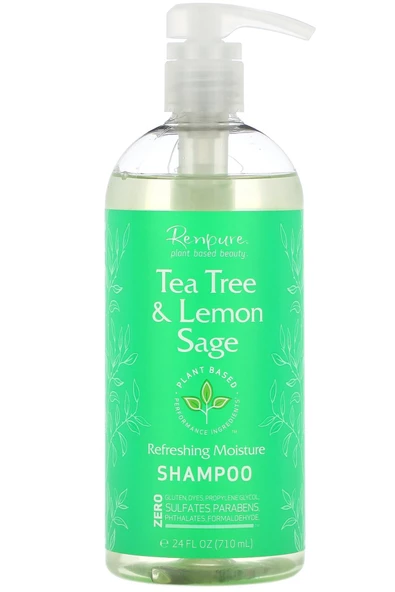Renpure Tea Tree Lemon Sage Canlandırıcı Nemlendirme Şampuan 710ML