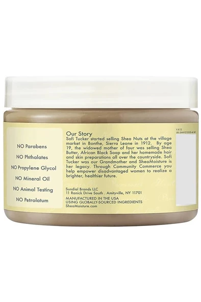Shea Moisture Jamaican Black Castor Oil Güçlendirici ve Onarıcı Saç Maskesi 284GR - 2