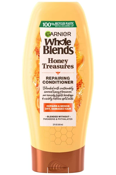 Garnier Whole Blends Bal Özlü Onarıcı Saç Kremi 650ML