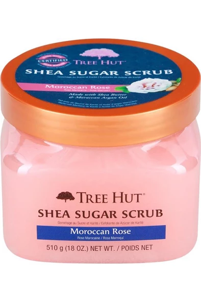 Tree Hut Moraccan Rose Shea Sugar Scrub Vücut Peelingi 510GR - 3