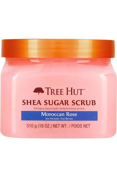 Tree Hut Moraccan Rose Shea Sugar Scrub Vücut Peelingi 510GR