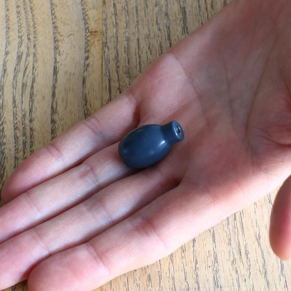 Metal Tek Vidalı Düğme Antrasit Kulp Mobilya Mutfak Dolabı Çekmece Dolap Kulpları Kapak Kulpu Kulbu - Resim 2