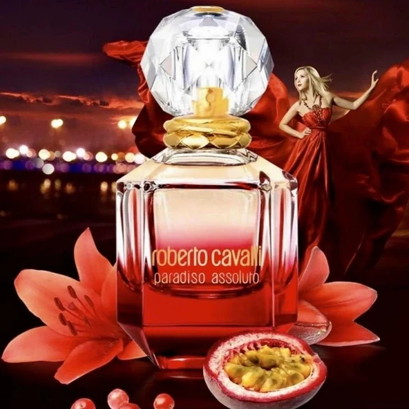 Roberto Cavalli Paradiso Assoluto EDP 75 ml Kadın Parfümü - 6