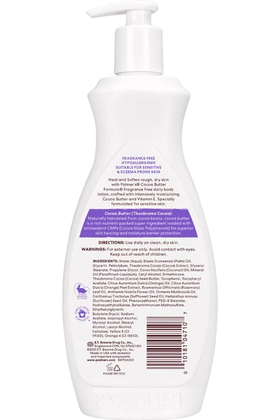Palmers Heals Softens Kokusuz Günlük Nemlendirici Yoğun Vücut Losyonu 591ML - 2