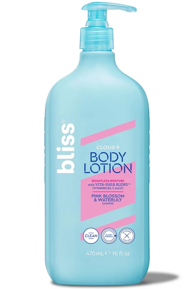 Bliss Pembe Çiçek ve Nilüfer Vücut Losyonu 470ML