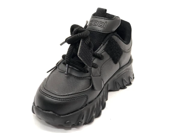 Cool Verom Bağcık Görünümlü Cırt Cırtlı Sneaker Ortopedik Çocuk Spor Ayakkabı - 6