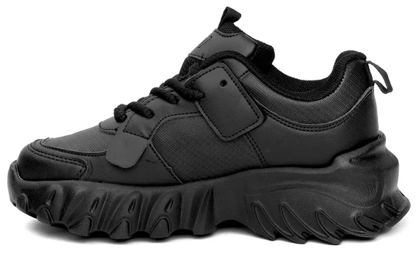 Cool Verom Bağcık Görünümlü Cırt Cırtlı Sneaker Ortopedik Çocuk Spor Ayakkabı - Resim 4