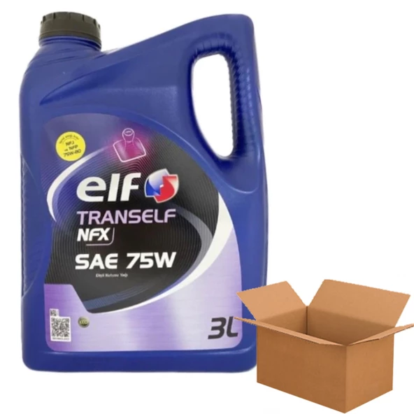 Elf Tranself Nfx Sae 75W Yarı Sentetik Şanzıman Yağı 5 x 3 Litre