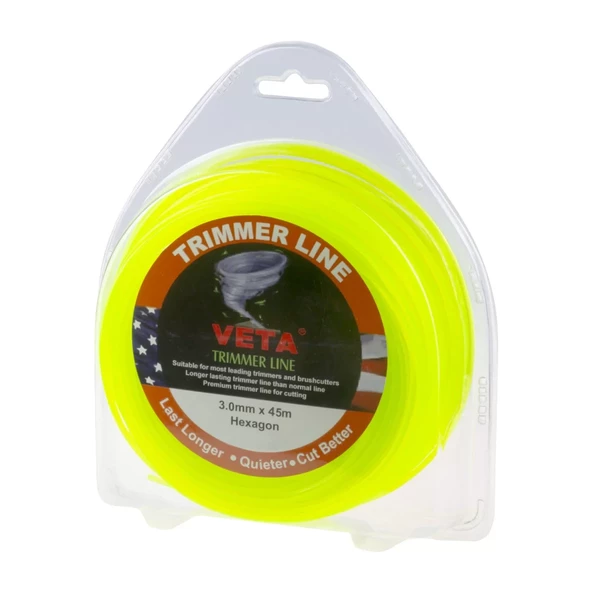 Veta Tremmer Misina 3.5MM 40MT Sarı 6 Köşe