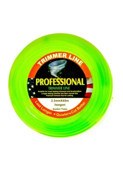 Veta Trımmer Lıne 3.3 mm 45 Metre Sarı 6 Köşe Misina