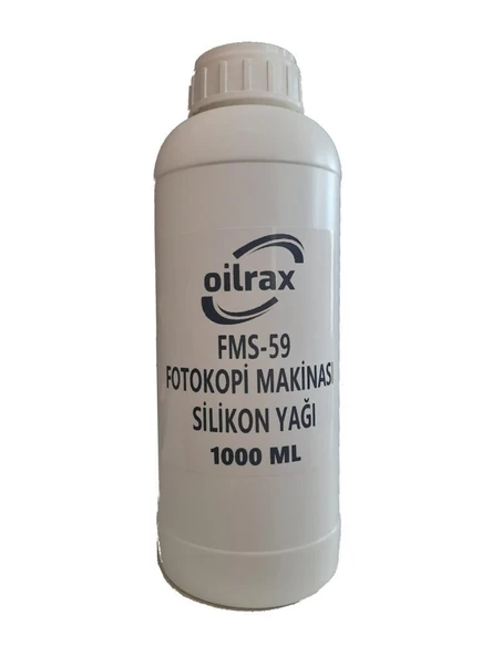 OILRAX FOTOKOPİ MAKİNASI SİLİKON YAĞI - 1000 ML(Ricoh Xerox Canon Kyocera Sharp Konica Minolta)