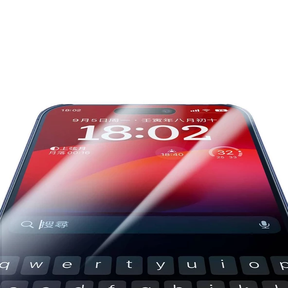 Mcdodo PF-5366 iPhone 15 Pro Şeffaf Kırılmaz Cam - 3