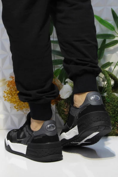 Lumberjack Mezzy Siyah Rahat Orijinal Ürün Sneaker Erkek Spor Ayakkabı - 4