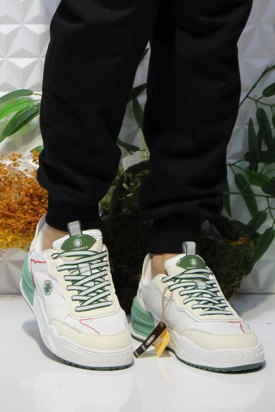 Lumberjack Mezzy Beyaz Rahat Orijinal Ürün Sneaker Erkek Spor Ayakkabı - Resim 2