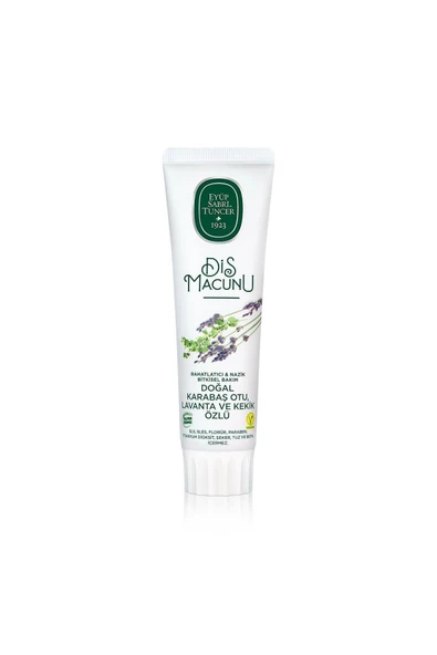 Doğal Karabaş Otu, Lavanta Ve Kekik Özlü Diş Macunu 90 ml - 2