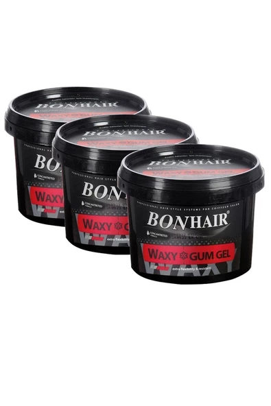 Bon Waxy Gum Gel Silikonlu Wax Jole 700 ml 3 Adet