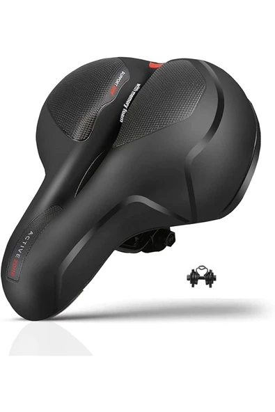 Bisiklet Sele Airzone Hava Kanallı Elastomer Yaylı Soft Doku A Kalite Bisiklet Selesi ürün görseli