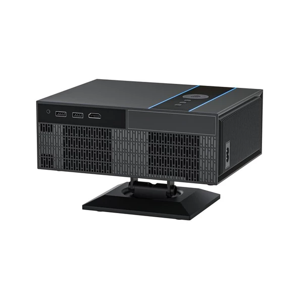 Xnano X6 1080p Full HD 4K LED Projeksiyon, Android, Wi-Fi, Bletooth, Auto Focus, 15000 Lumen, Black - 6