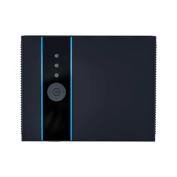 Xnano X6 1080p Full HD 4K LED Projeksiyon, Android, Wi-Fi, Bletooth, Auto Focus, 15000 Lumen, Black - 3