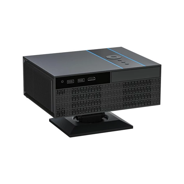 Xnano X6 1080p Full HD 4K LED Projeksiyon, Android, Wi-Fi, Bletooth, Auto Focus, 15000 Lumen, Black - 9