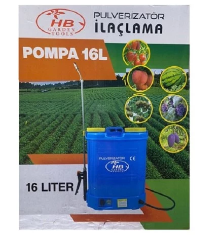 HB Akülü Şarjlı Sırt İlaçlama Makinası 16 Litre - 3