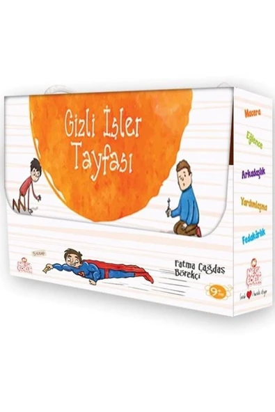 GİZLİ İŞLER TAYFASI 5 KİTAP SET 9+YAŞ NESİL BASIM