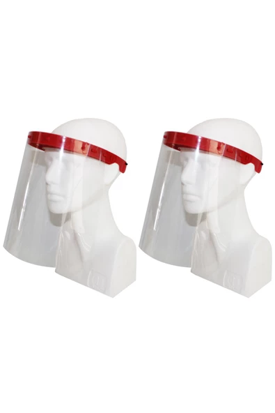 Kına Atölyesi Yüz koruyucu Siperlik Maske  2 Adet - 2