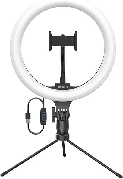 Baseus Halka Işıklı 10'' Tripod