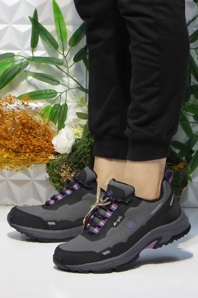 Lumberjack Eco Wmn Gri Anatomik Orijinal Ürün Su Geçirmez Waterproof Outdoor Ayakkabı - 3