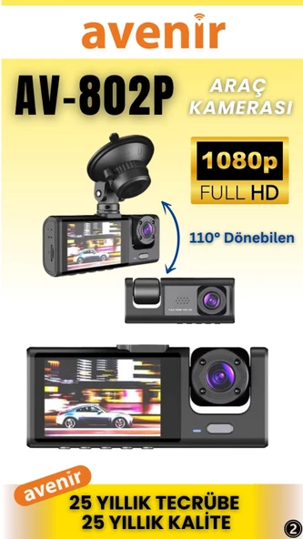 AV-802P HD Araç Kamerası - 2