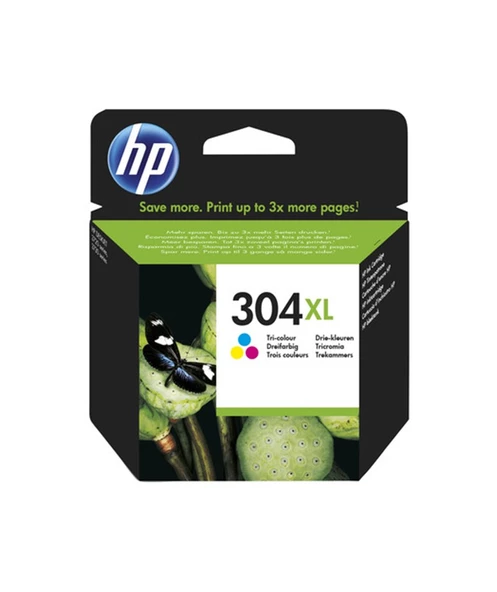 HP 304XL Color Renkli Yüksek Kapasiteli Kartuş N9K07AE