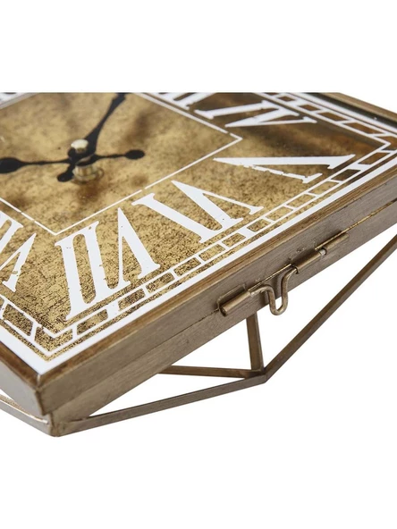 VİTALE ARYA DİKTÖRTGEN HARDAL DUVAR SAATİ - 4