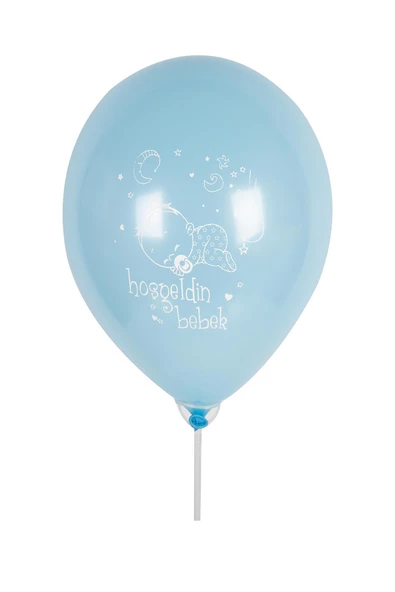 Kına Atölyesi Hoş Geldin Bebek Balonları 10 Adet - 5