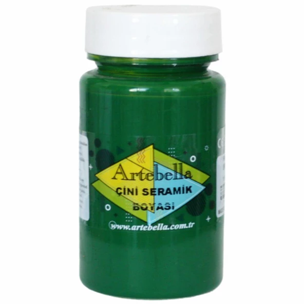 Çini Seramik Boyası 8606 Yeşil 90 ml