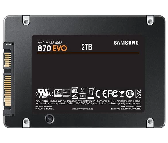Samsung 870 EVO 2TB SSD Disk MZ-77E2T0BW - 2