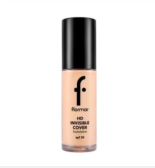 Flormar Invisible Cover HD Foundation 040 Light Ivory - 2