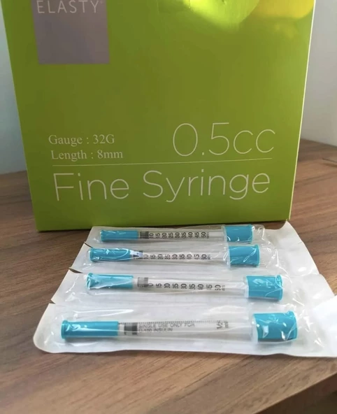 ELASTY BOTOX ENJEKTOR  ( 32x8MM ) (100 ADET) MEDİKAL
