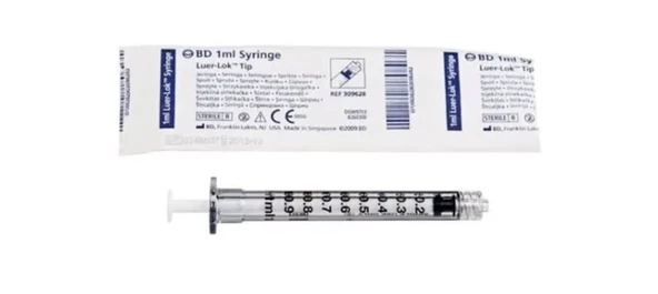 Bd 1 Ml Luer Lock Kilitli Vidalı Uç İğnesiz Enjektör (100 ADET) MEDİKAL