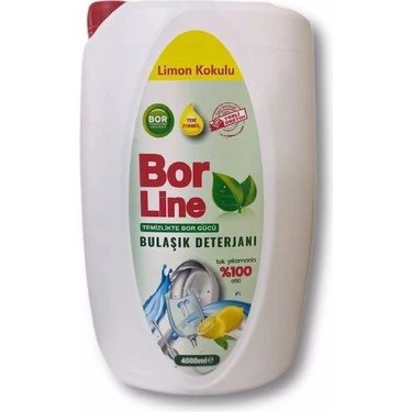 BOR  LİNE  SIVI BULAŞIK DETERJANI 4 KG