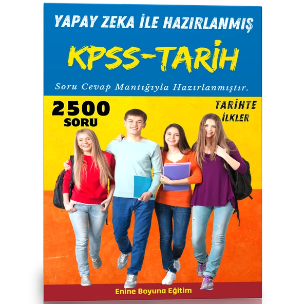 Yapay Zeka İle KPSS Tarih (Güncel Müfredat)