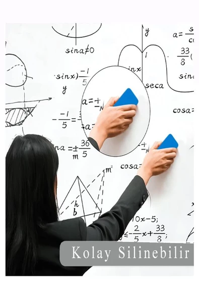 Mavi Yazı Tahta Kalemi 3 Adet Kartuşlu Değişebilen Kolay Silinebilir Beyaz Yazı Tahta Kalemi Doldurulabilir - 4