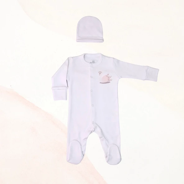 10 lu Baby Swan %100 Pamuk Yenidoğan Hastane Çıkışı - 3