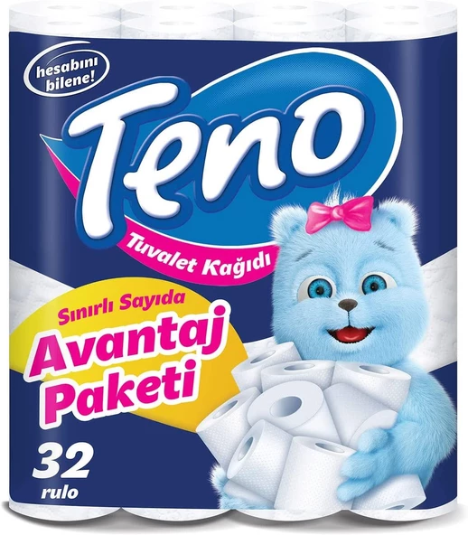 TENO 32'li TUVALET KAĞIDI