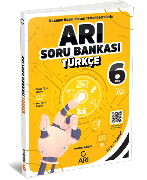 Arı Yayınları 6 Sınıf Türkçe Arı Soru Bankası
