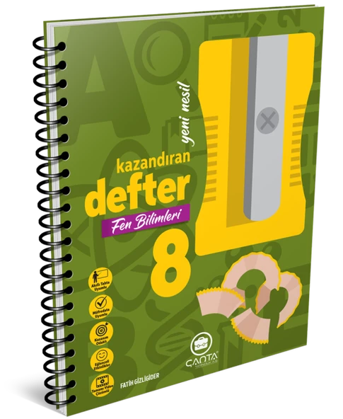 Çanta Yayıncılık 8 Sınıf Fen Bilimleri Kazandıran Defter LGS
