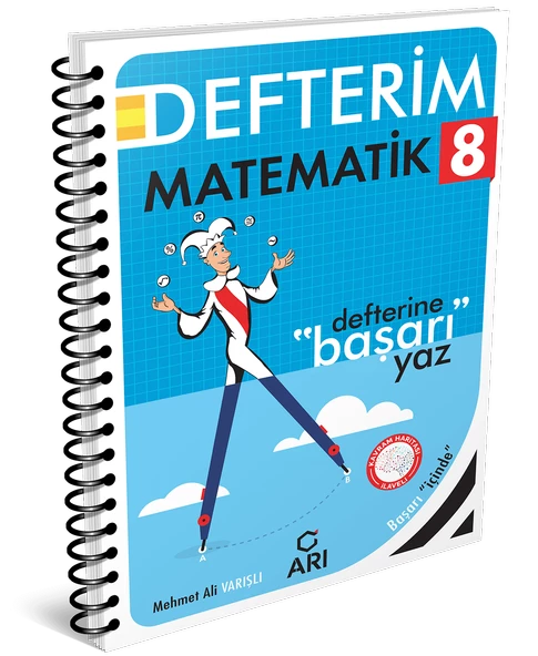 Arı Yayıncılık 8 Sınıf Matematik Defteri Matemito LGS