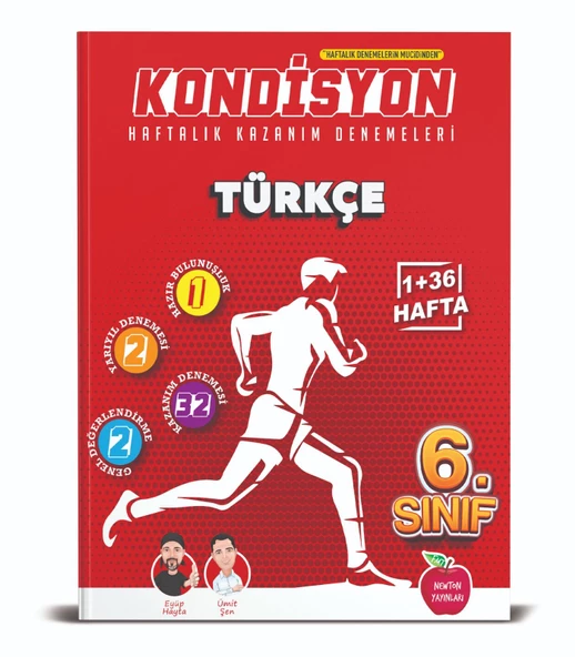 Newton Yayınları 6 Sınıf Türkçe Kondisyon Haftalık Kazanım Deneme